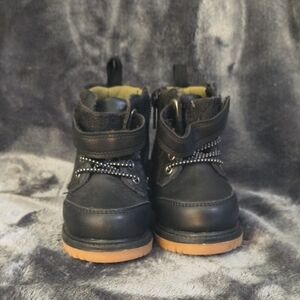 Wonder Nation Baby Black Boots 2